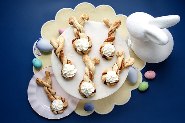 Puff Pastry Bunny Twists